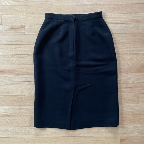 Black Pencil Skirt - Picture 2 of 4